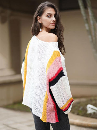 Knitting Split-joint Hollow Beach Cover-ups Swimwear