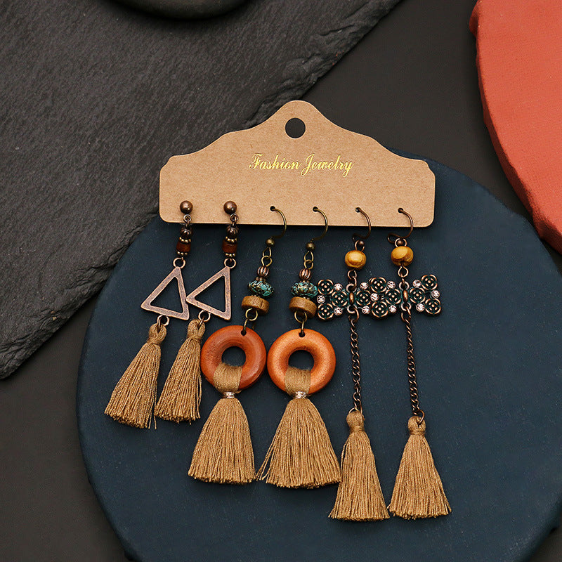 Fashion national earrings