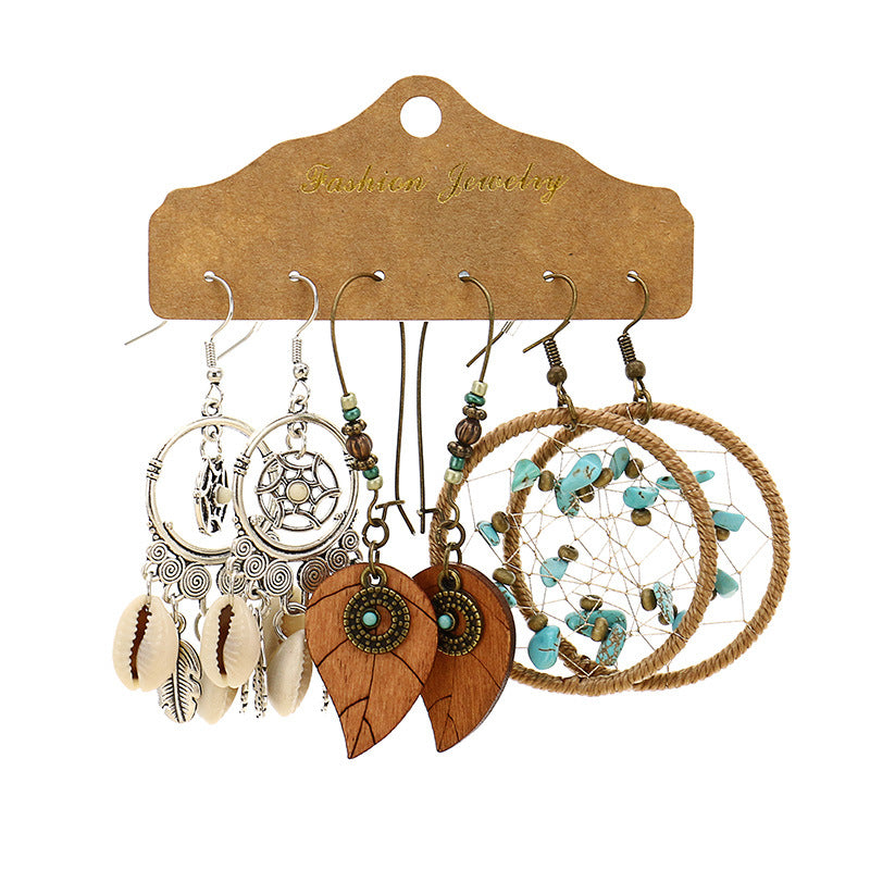 Fashion national earrings