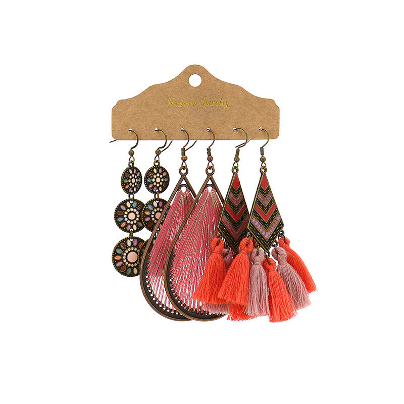 Fashion national earrings