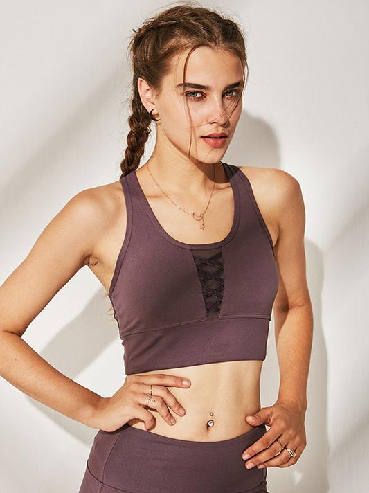 Mesh Racerback Sports Bras
