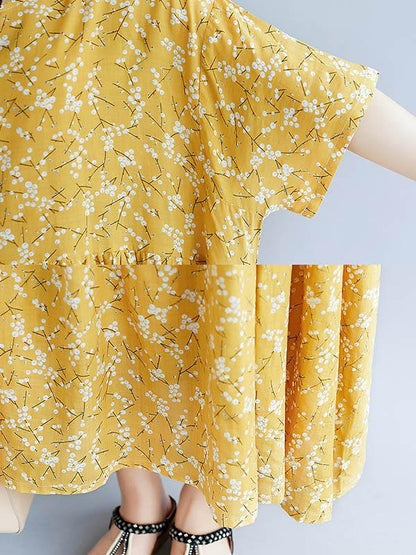 2019 Summer New Loose Printed Dress
