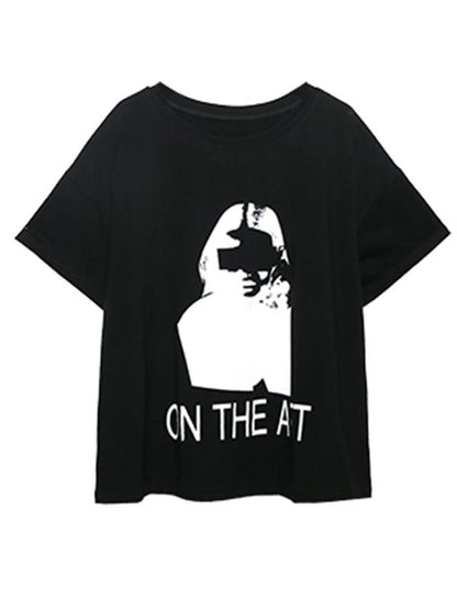Casual Printed Short T-shirt