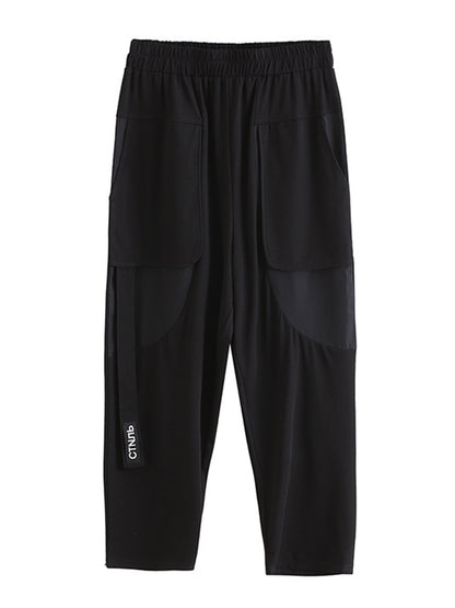 Casual Split-Joint Large Pocket Loose Pants