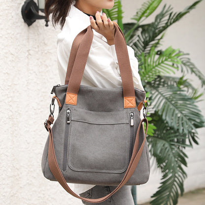 Cross bag women's 2020 new versatile portable large capacity women's BAG canvas bag women's casual shoulder bag women's bag