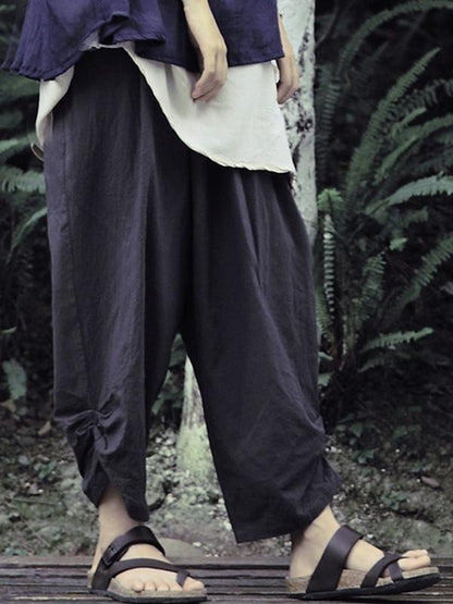 Comfortable Loose Casual Cotton Harem Pants