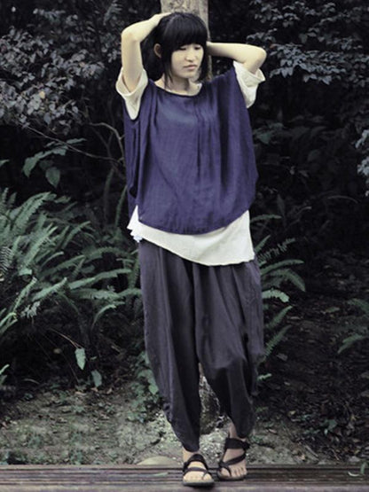 Comfortable Loose Casual Cotton Harem Pants