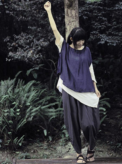 Comfortable Loose Casual Cotton Harem Pants