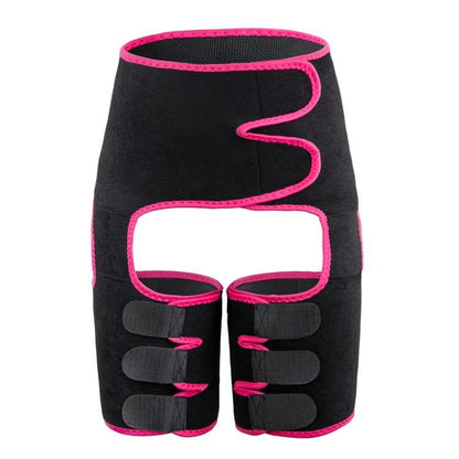 Sweat Thigh Leg Shaper Body Fat Burning Waist Belt