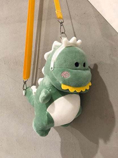 Cotton Pretty Little Dinosaur Plush Bag