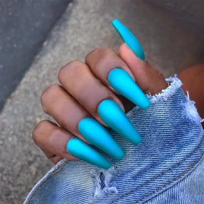 Pure color ballet PRESS ON NAILS