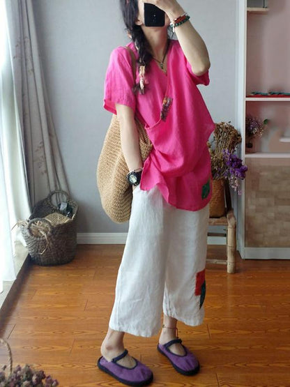 Vintage Ramie Cotton Shirt