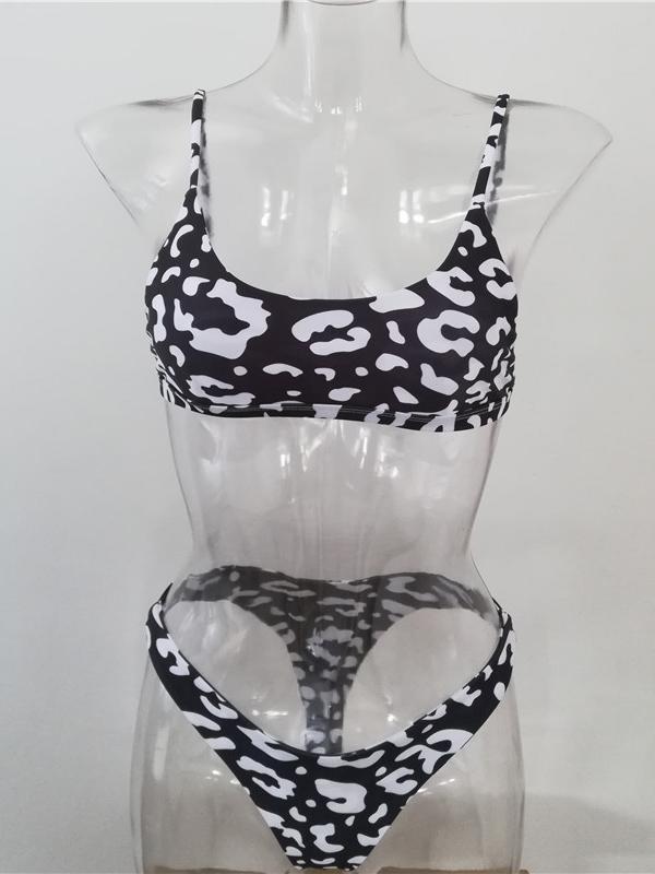 Leopard Printed Bikini Set