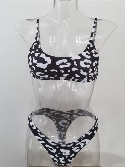Leopard Printed Bikini Set