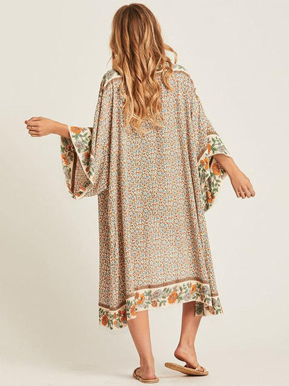 Printed Beach Loose Cover-ups Swimwear