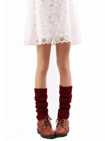 Leg Warmers Hollow Knee Stocking