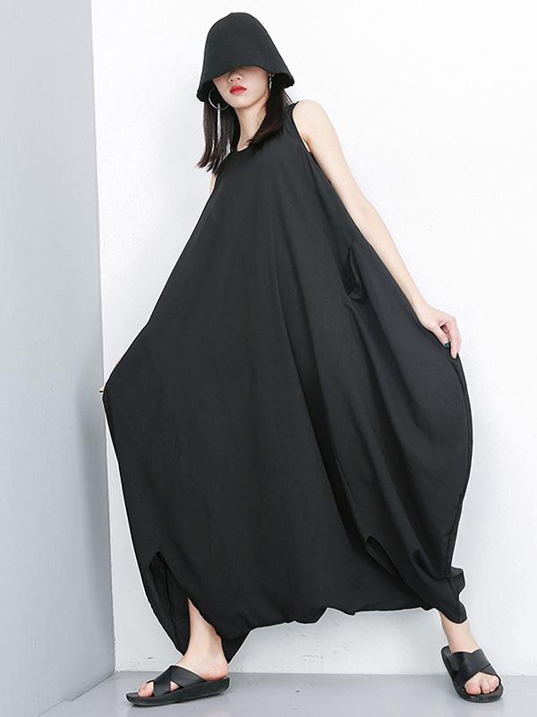 Plus Size Harem Jumpsuit