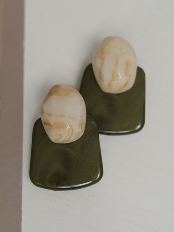 Original Chic Geometric Resin Earrings