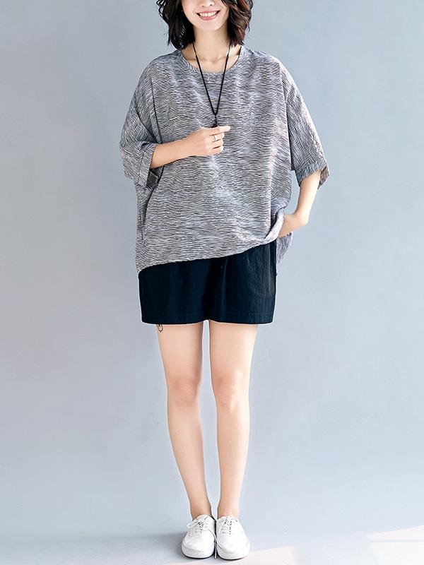 Plus Size Loose Shirt Top