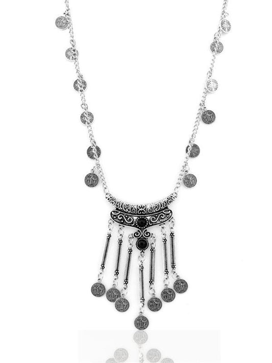 Tasselled Alloy Necklaces Accessories