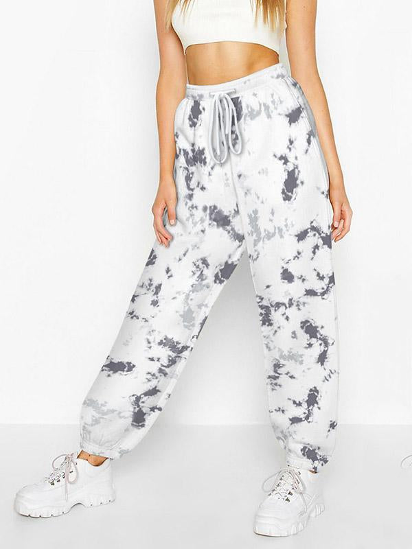 Casual Loose Tie-Dyed Pants