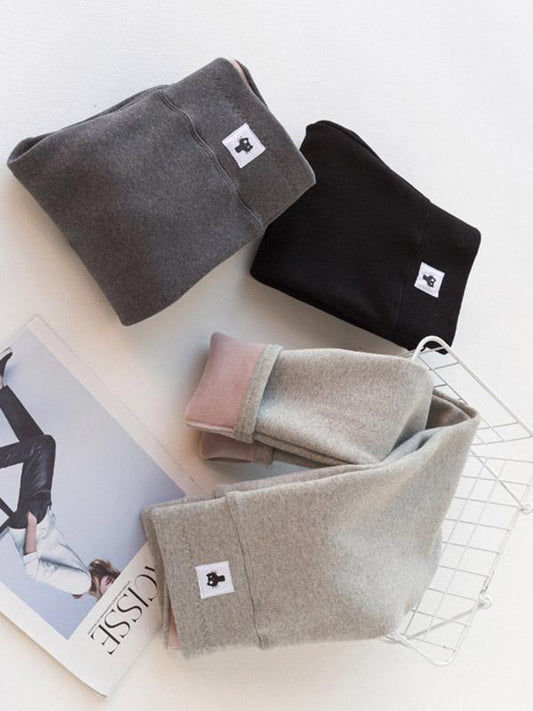 Pure Color Warm Leggings