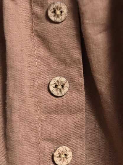 Vintage Casual Linen Skirt