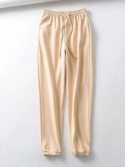 Casual Loose Tight Waist Pants