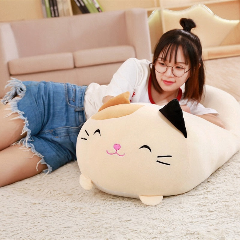 25 / 60cm down cotton cartoon animal pillow children's gift lovely plush toy birthday gift soft and comfortable Christmas gift