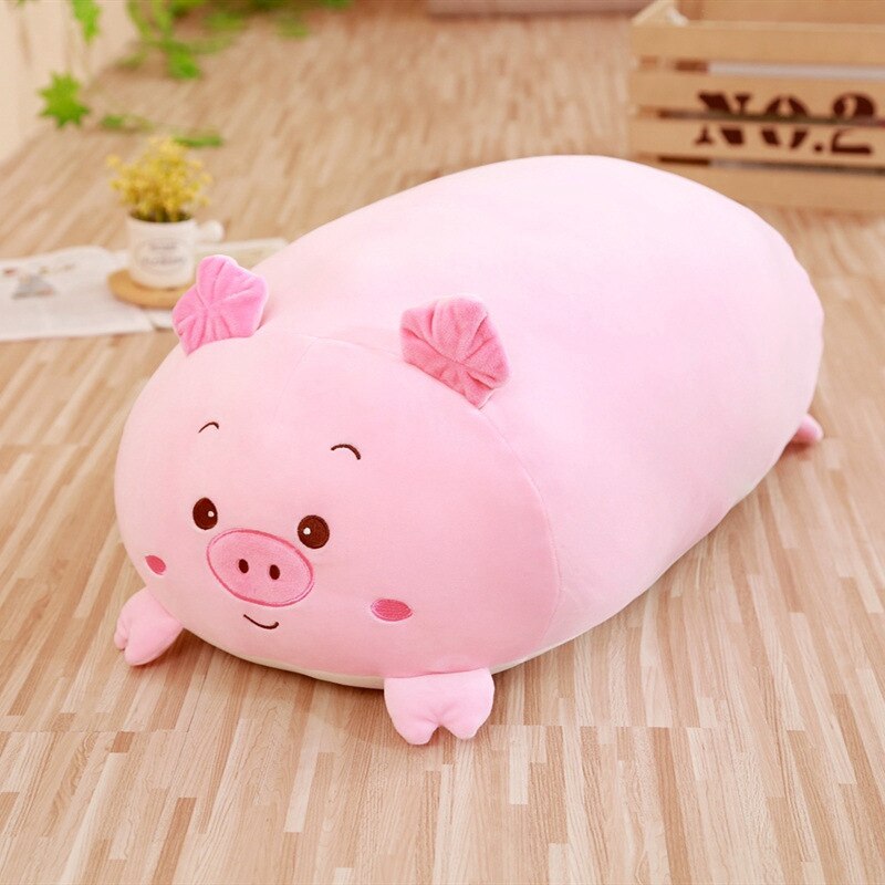 25 / 60cm down cotton cartoon animal pillow children's gift lovely plush toy birthday gift soft and comfortable Christmas gift