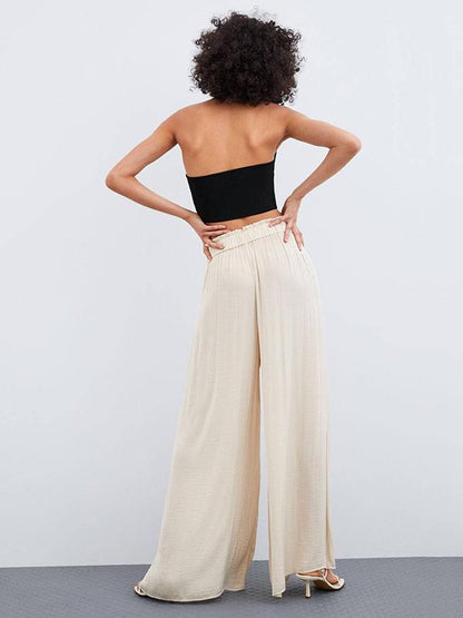 Elasticity Waist Casual Pants Bottom