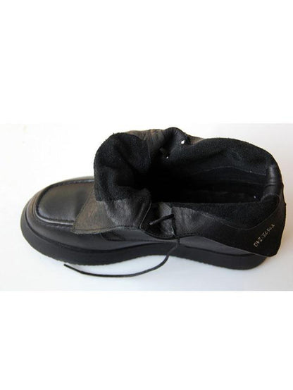 Lace-up Cowhide Soft Short Martin Boots