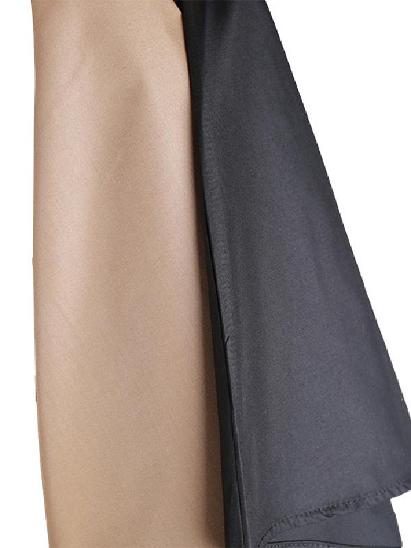 Bow-embellished Bandage Asymmetric Blouse