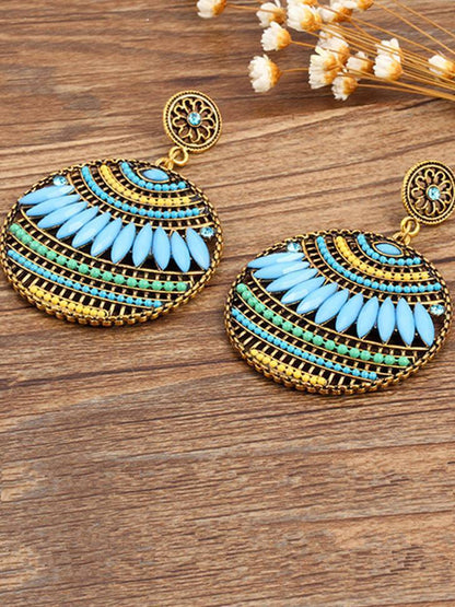 4 Colors Fashion Bohemia Hollow Earrings