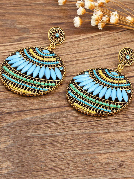 4 Colors Fashion Bohemia Hollow Earrings