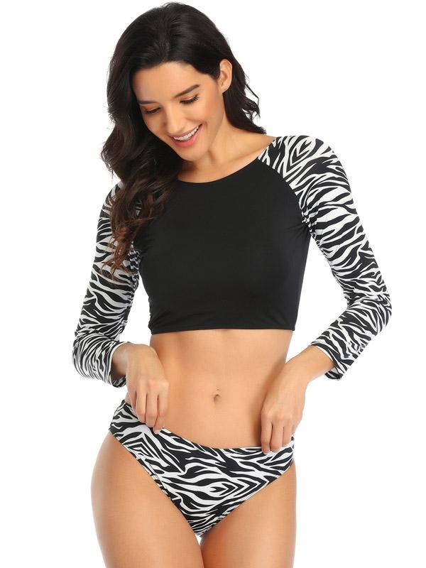 Split-Joint Backless Long Sleeve Wetsuit