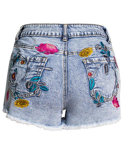 Bohemia Embroidered Short Bottoms