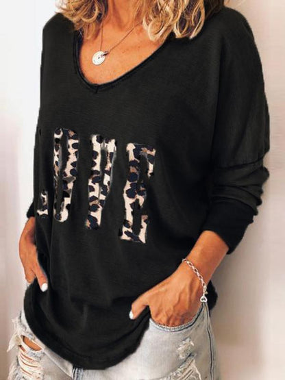 Round Neck Printed T-shirt
