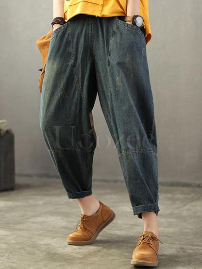 Casual Retro Jean Pants