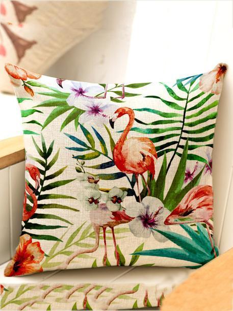 Bohemia Flowers&Birds Throw Pillow Case Decoration Accessories