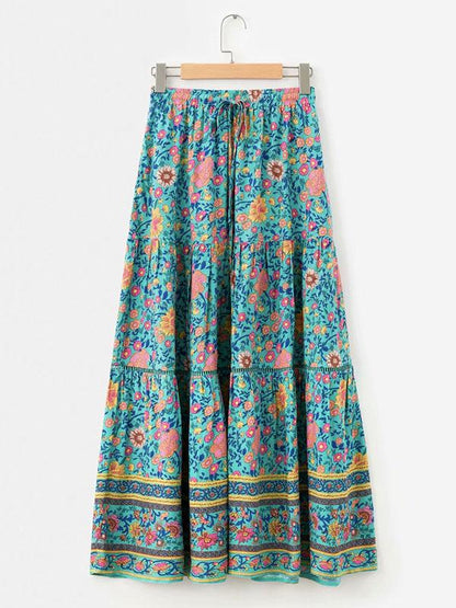 National Printed Bohemia Skirt
