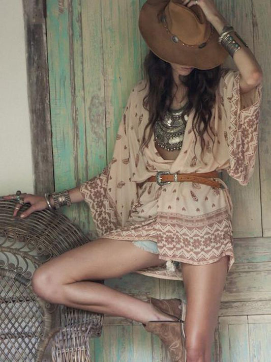 Fashion Printed Cover-up