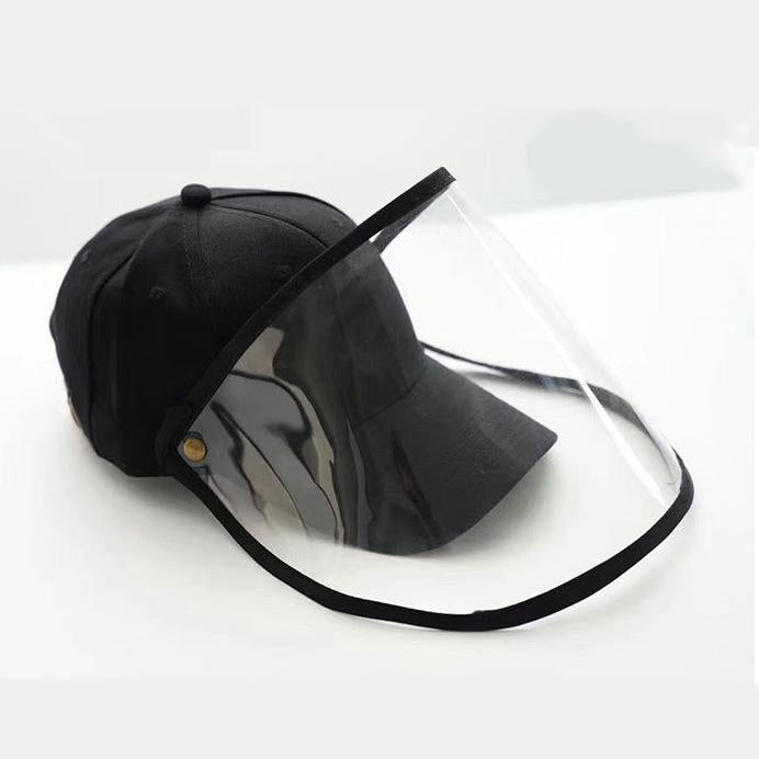 Fisherman Protective Hat Baseball Cap Transparent Protection Mask
