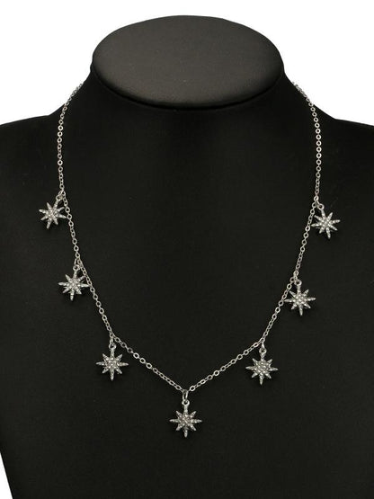 Vintage Star Pattern Necklaces Accessories