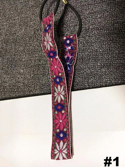 Simple Bohemia Embroidery Embroidery Headwear Accessories