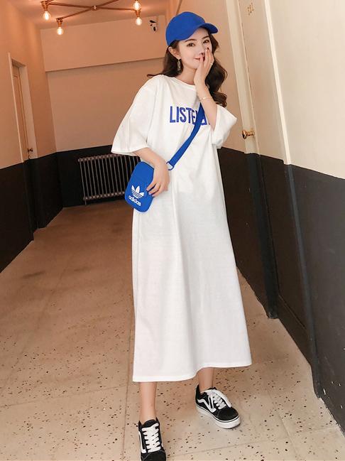 Super Loose Split-side Long Dress