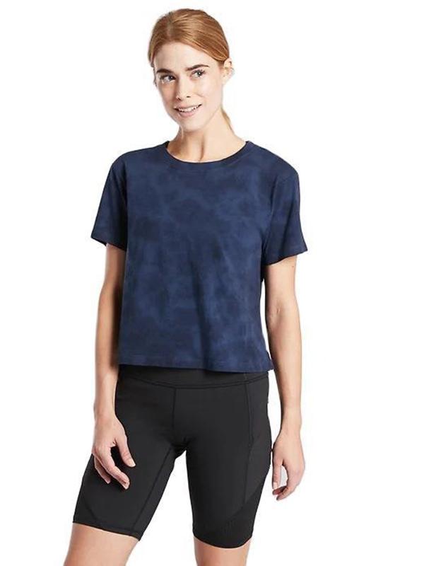 Casual Tie-Dyed Sports Tees