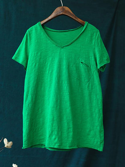 Loose Solid T-Shirt