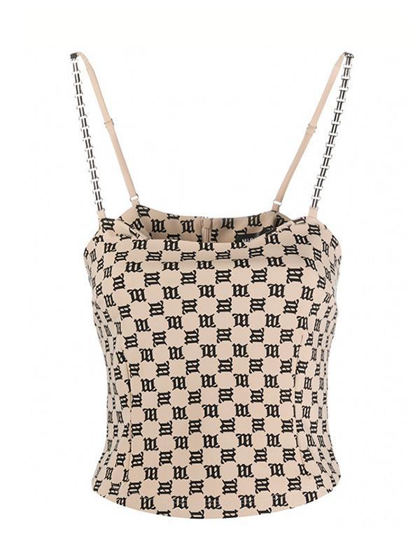 Sexy Printed Spaghetti-Neck Tanks