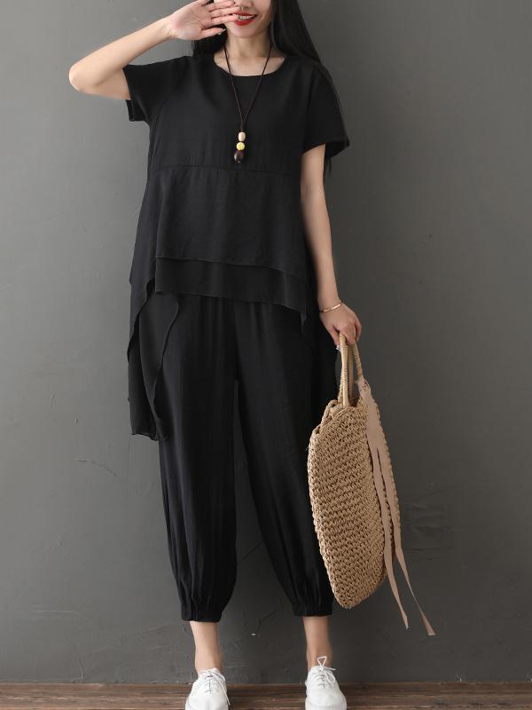 Loose Irregular Split-joint Suits